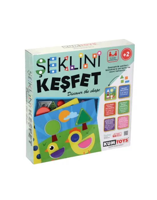 5306 KumToys, Şeklini Keşfet / +2 yaş