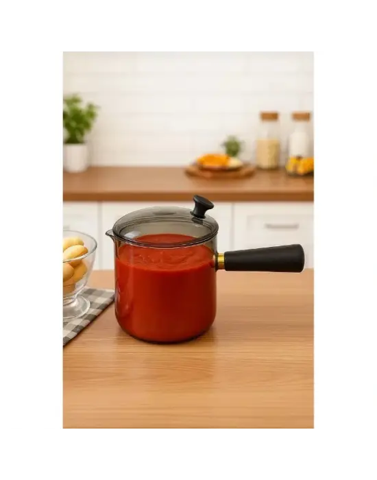 550 Ml Akasya Cam Cezve