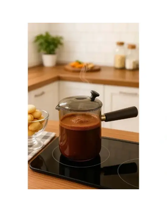 550 Ml Akasya Cam Cezve