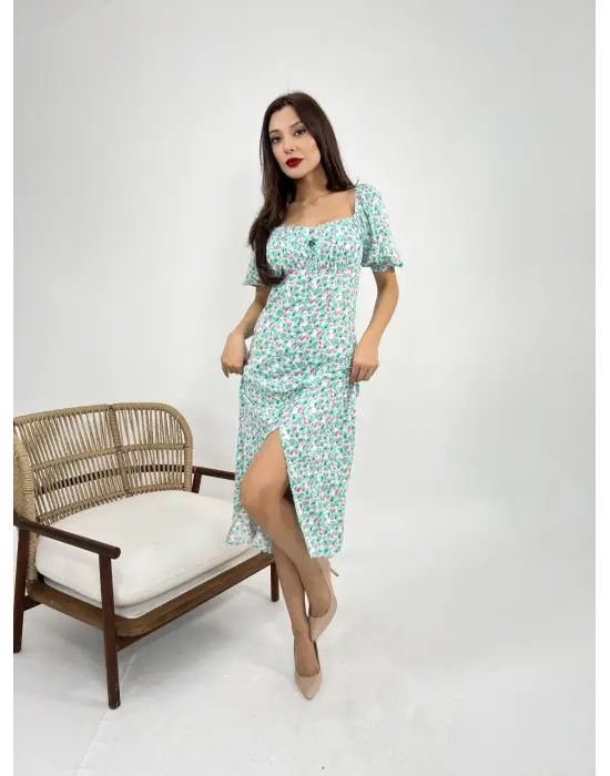 Omarı Şık Siyah Kadın Elbisesi DALLAS