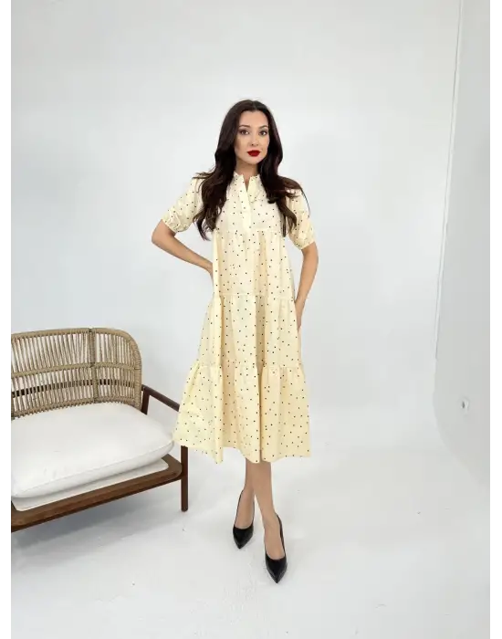 Omarı Zarif Dantel Detaylı Abiye Elbise