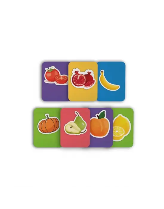 Omarı Eğlenceli Bellek Oyunu - Renkli Kartlar