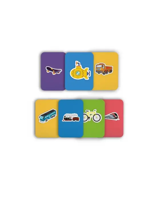 Omarı Eğlenceli Bellek Oyunu - Renkli Kartlar