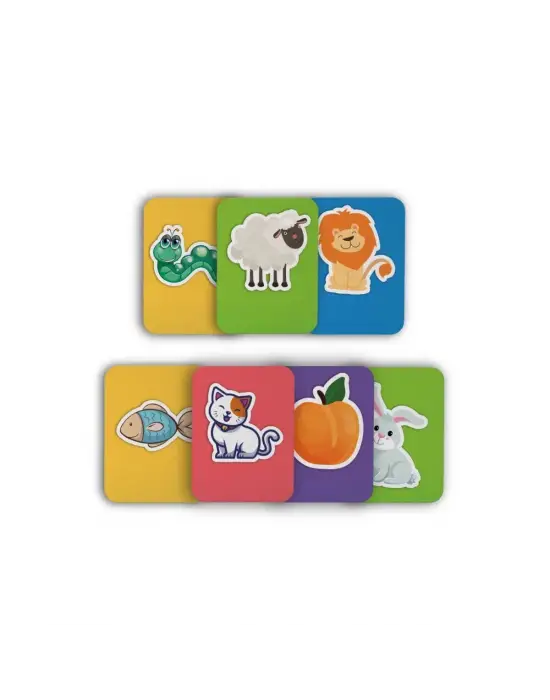 Omarı Eğlenceli Bellek Oyunu - Renkli Kartlar