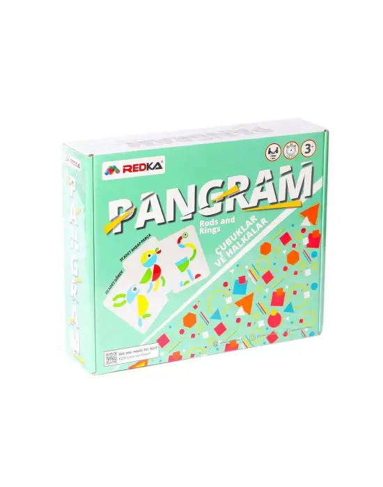 5646 Pangram Çubuklar ve Halkalar -Redka