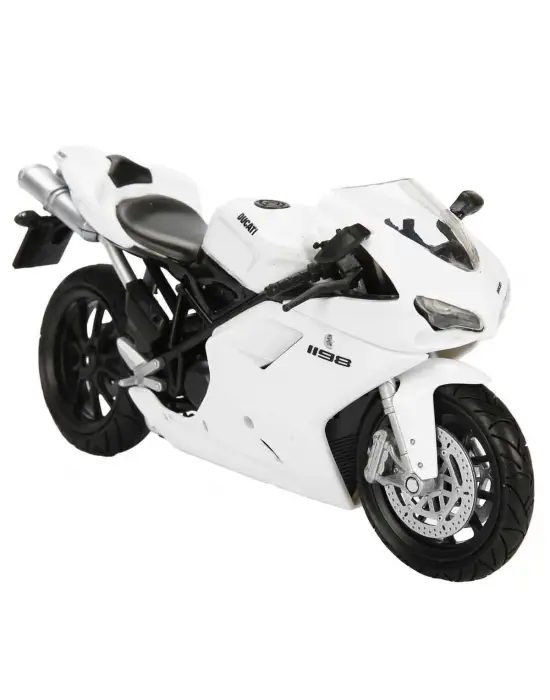 Omarı Kırmızı Ducati Model Motosiklet Oyuncakları