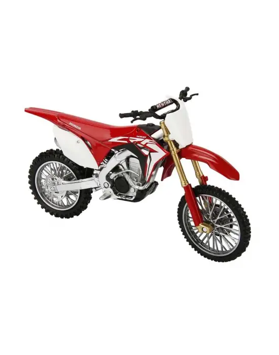 Omarı Kırmızı 1:12 Ölçekli Honda CFR450R Model Motosiklet