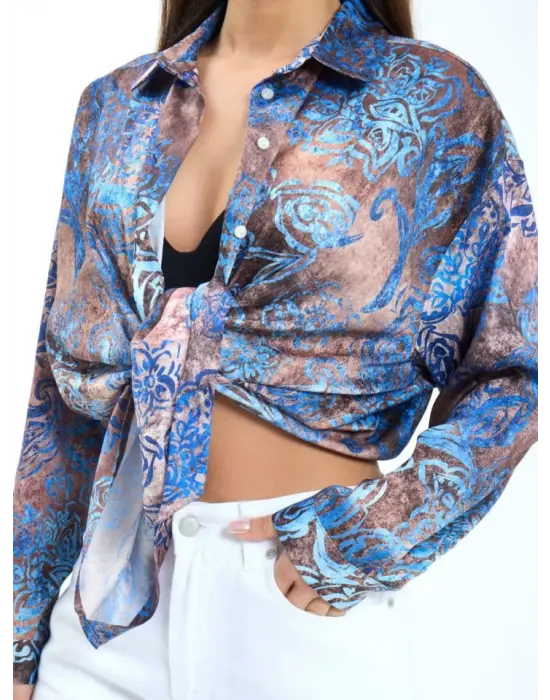 Omarı Rahat Kesim Günlük Gömlek