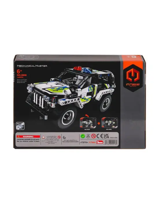 Omarı Güneş Işığında Koruyucu Polis Motosikleti Parçası