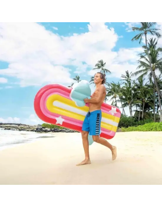 Omarı Parlak Renkli Bulut Yatak Örtüsü cm Boy