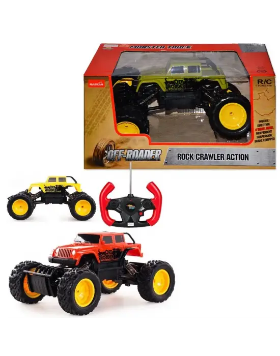 Omarı Yüksek Performanslı 1:18 Rock Crawler Arazi Aracı