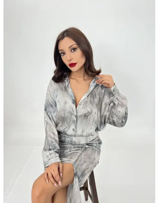 Omarı Şık ve Modern Etekli Takım - Bahar Koleksiyonu