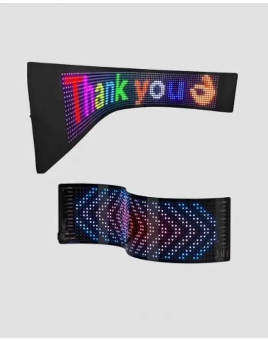 5v Usb Akıllı Piksel Led Panel – Mobil Uygulama Kontrollü, Renkli Işık Efektli