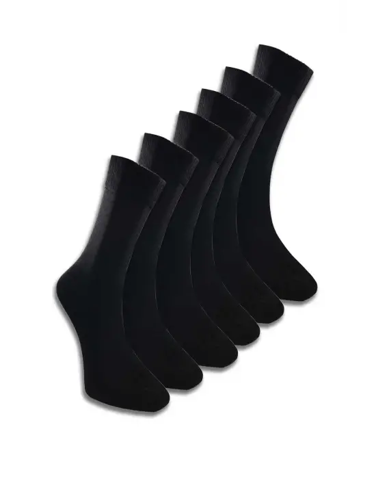 Omarı Bambu Malzemeli Sıkmayan Erkek Diyabetik Çoraplar