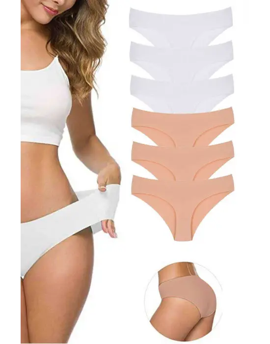 Trend Dikişsiz Esnek İz yapmayan Külot