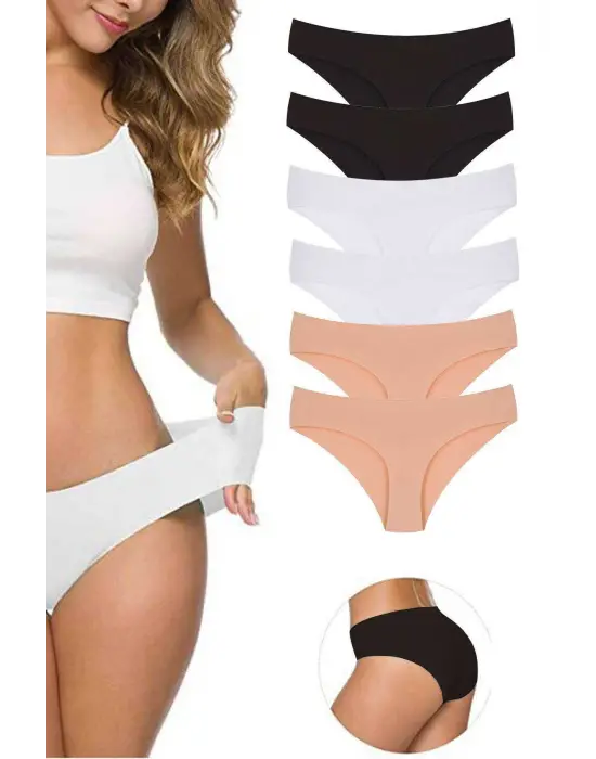 Modern Dikişsiz Esnek Külot Seti