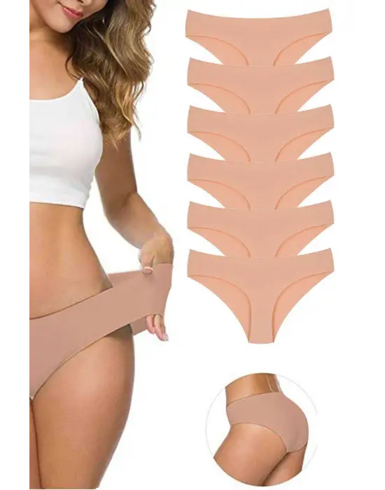 Esnek Kadın Dikişsiz Külot Seti