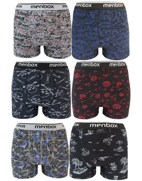 Omarı Rahat ve Şık Erkek Boxer Seti