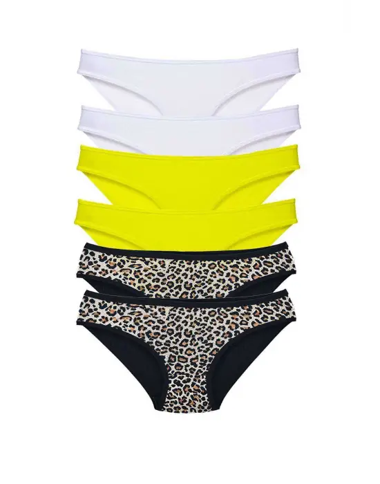 Yırtıcı Kadın Slip Külot 6lisi