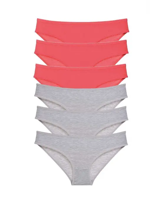 Trend Likralı Kadın Slip Külot Seti