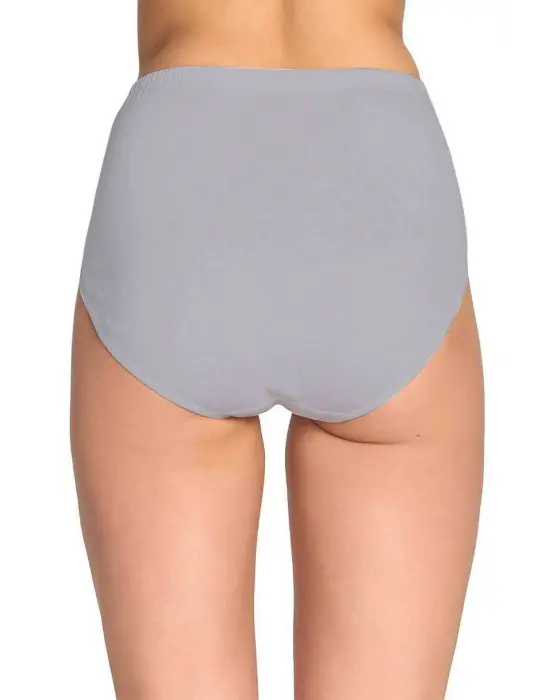 Omarı Kadın Yüksek Bel Bato Kalın Lastik Külot Seti - 6 Adet