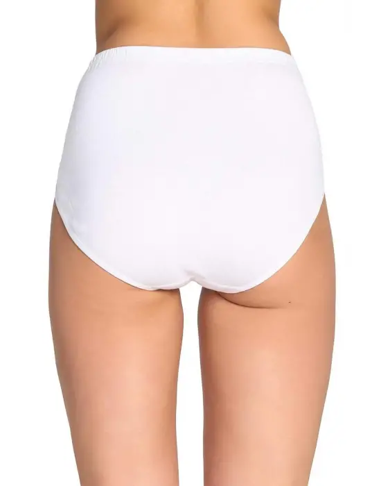 Omarı Yüksek Bel Kalın Lastik Tutku Külot Seti