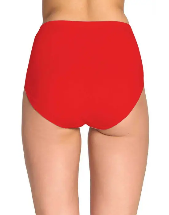 6 Adet Tutku Kadın Yüksek Bel   Kalın Lastik Külot S7