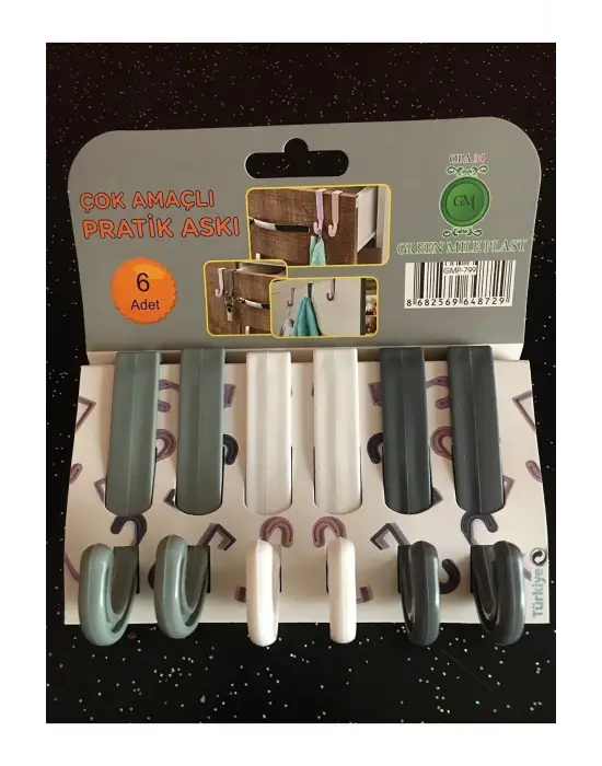 Omarı Çok Amaçlı Pratik Askı Seti - Tutucu ve Dayanıklı