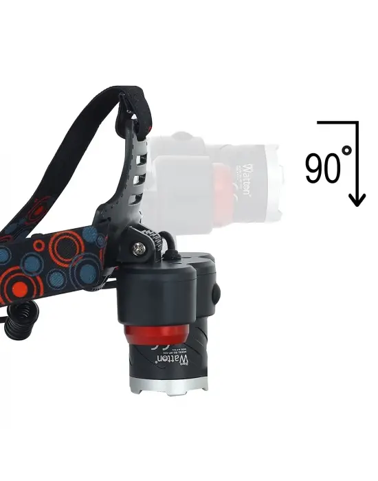 6000 Lümen Şarjlı Kafa Lambası  Wt-632