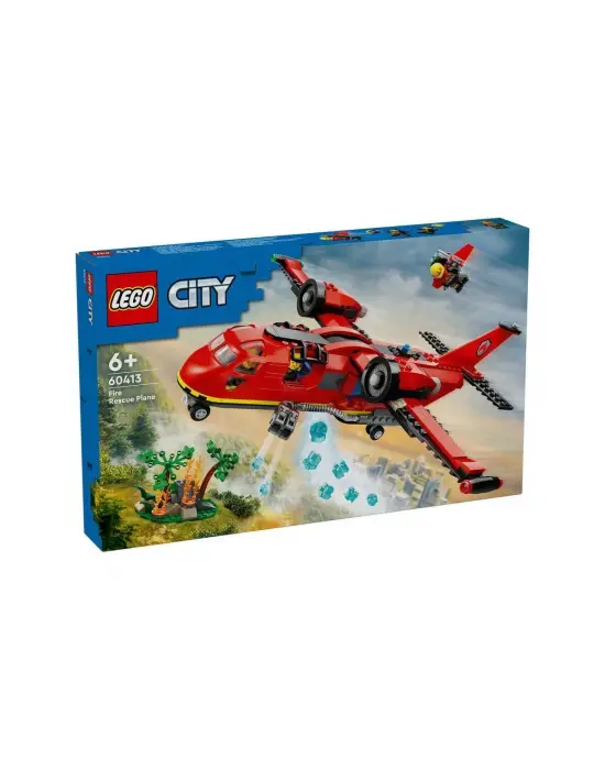 60413 Lego City İtfaiye Kurtarma Uçağı 478 parça +6 yaş