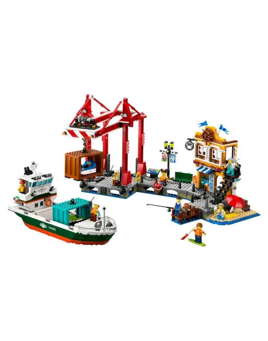 60422 Lego City Yük Gemisi Liman 1226 parça +8 yaş