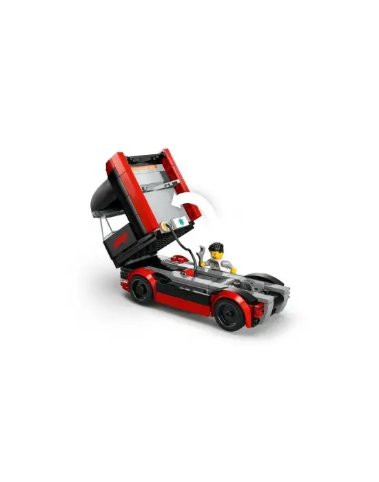 60445 Lego City F1 Tırı ve RB20 ve AMR24 1086 parça +8 yaş