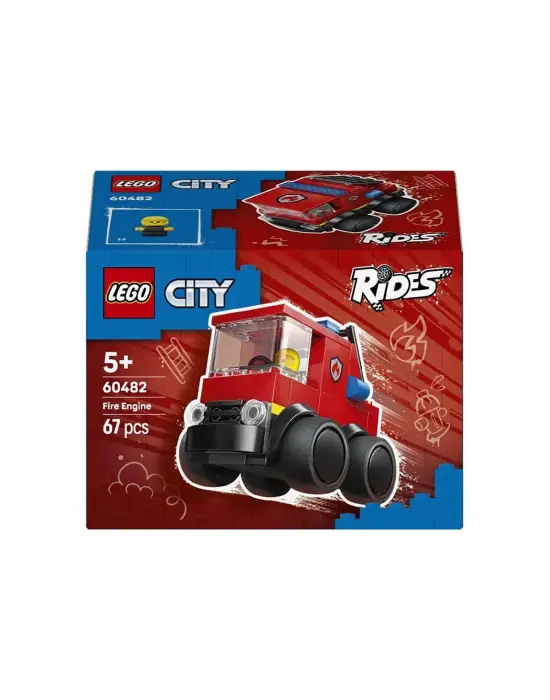 60482 Lego City Rides İtfaiye Kamyonu 67 parça +5 yaş