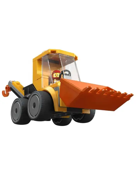 60483 Lego City Rides İnşaat Yükleyicisi 61 parça +5 yaş