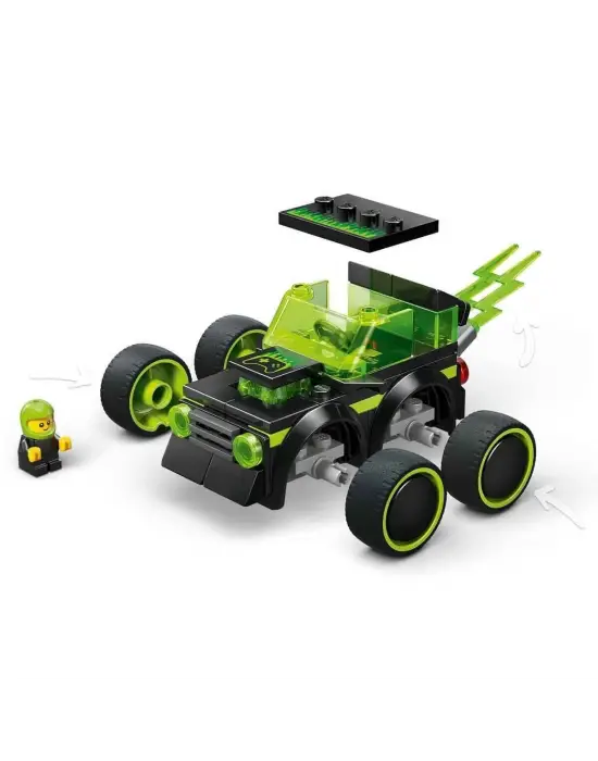 60484 Lego City Rides Gamer Yarış Arabası 64 parça +5 yaş