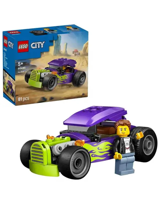 60485 Lego City Hot Rod 81 parça +5 yaş