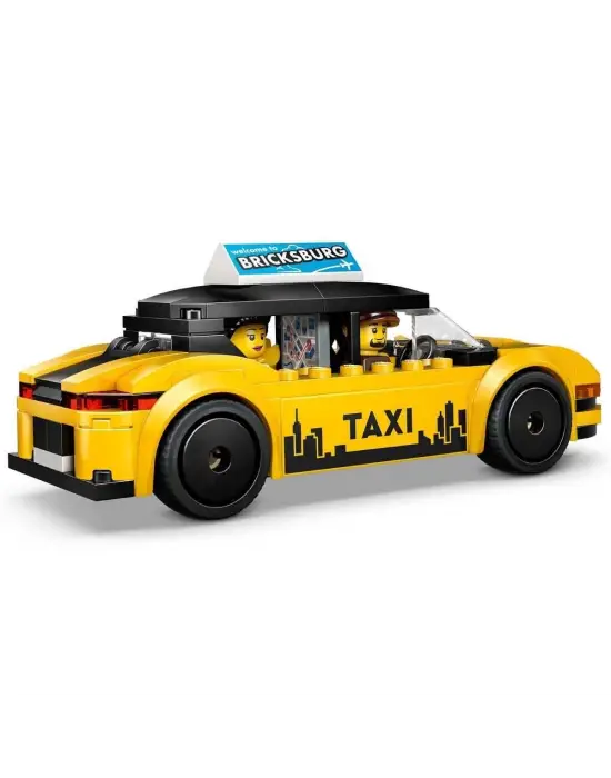 60487 Lego City Sarı Taksi 122 parça +5 yaş