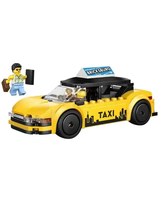 60487 Lego City Sarı Taksi 122 parça +5 yaş