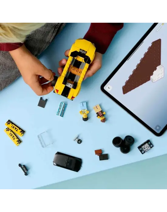 60487 Lego City Sarı Taksi 122 parça +5 yaş