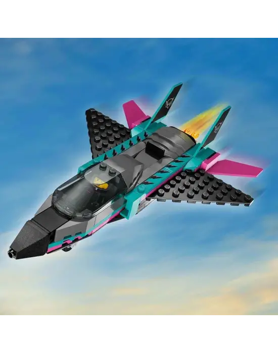 60489 Lego City Jet, Arabaya Karşı 259 parça +6 yaş