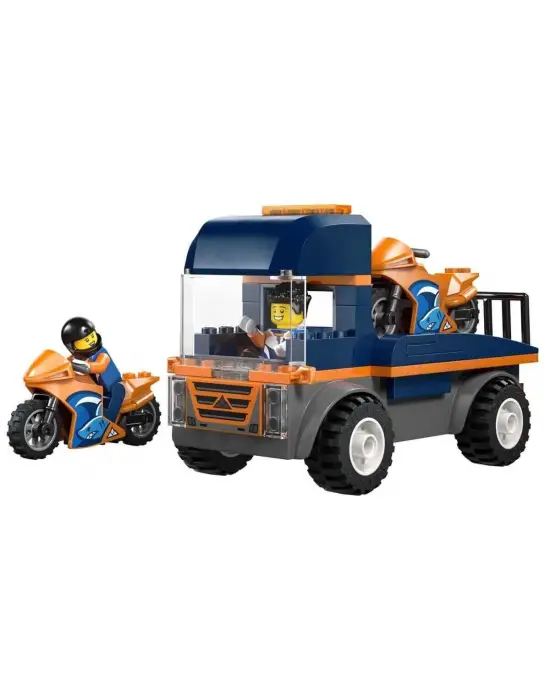 60491 Lego City Motosiklet Taşıyıcı 88 parça +4 yaş