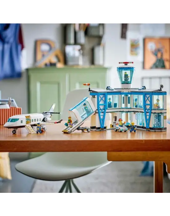 60502 Lego City Havaalanı ve Uçak 887 parça +8 yaş