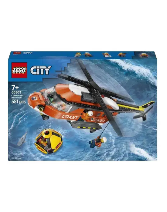 60503 Lego City Sahil Güvenlik Helikopteri 551 parça +7 yaş