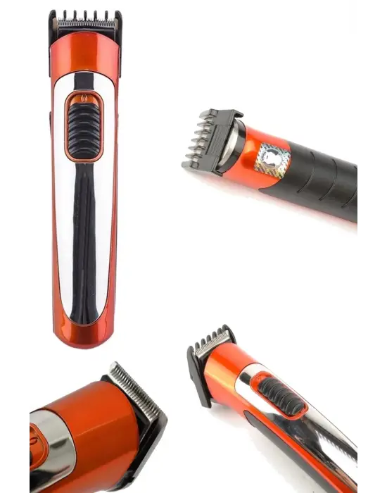 607 Profesyonel Traş Makinesi Şarjlı Sakal Ense Tıraş Makinası