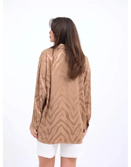 Omarı Yumuşak Dokulu Klasik Gömlek Hamburg