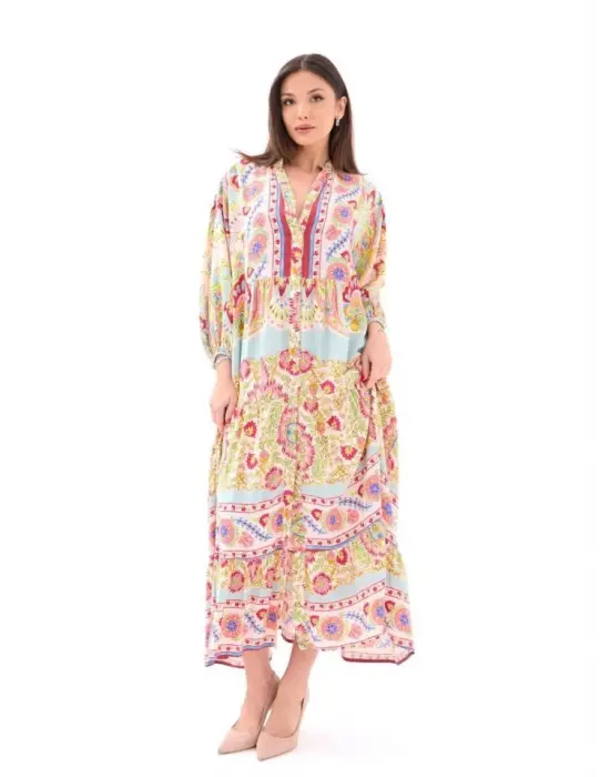 Omarı Siyah İnce Askılı Kadın Elbisesi