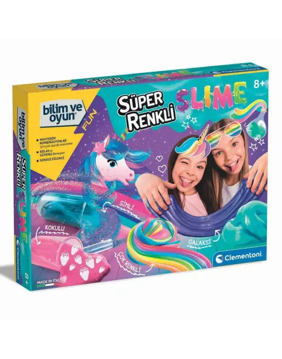 64812 Süper Renkli Slime - Bilim ve Oyun +8 yaş