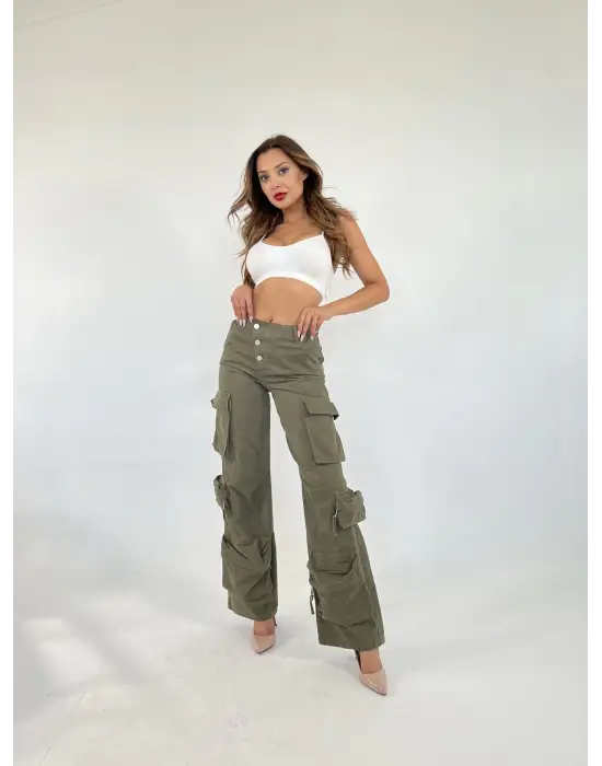 Omarı Rahat Kesim Şık Pantolon