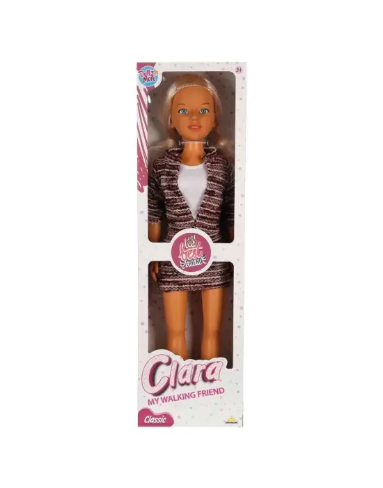 6588 SUN-SABC-DZM-MNK-BEBEK CLARA CLASSIC WALKING DOLL 80CM