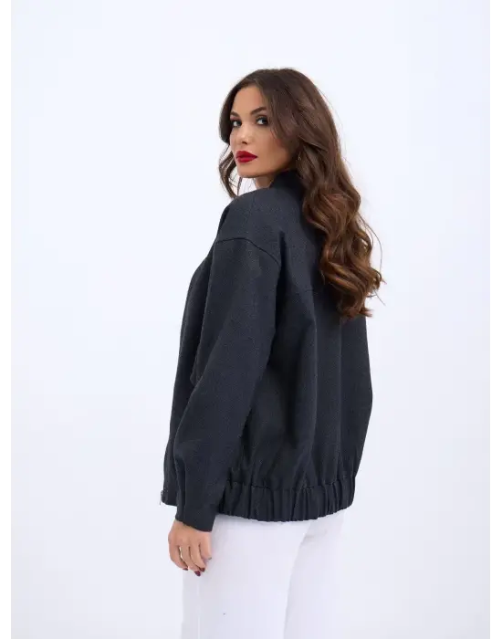 Omarı Kadife Ceket - Trend ve Şık Model